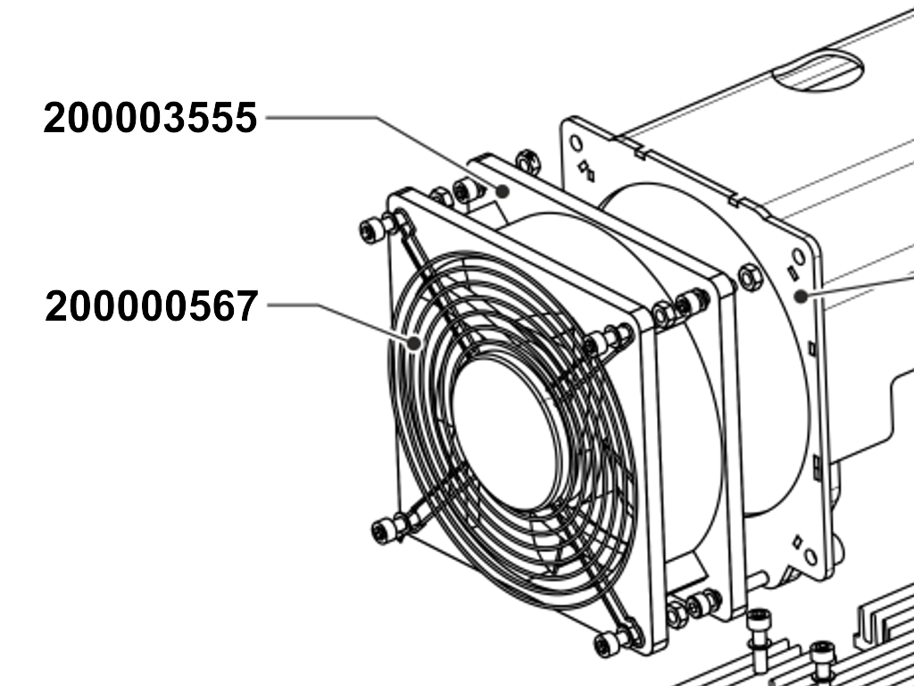 Grille de ventilation complète U1/Fab